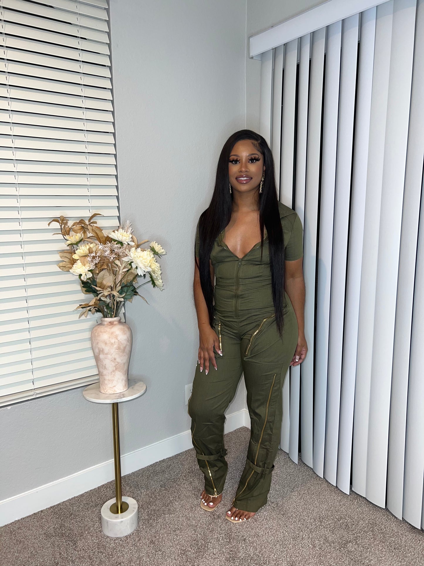 Ivy Cargo Jumpsuit