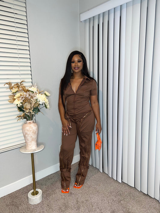 Ivy Cargo Jumpsuit